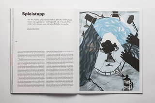 Illustration »Filmmütter« für das FROH Magazin